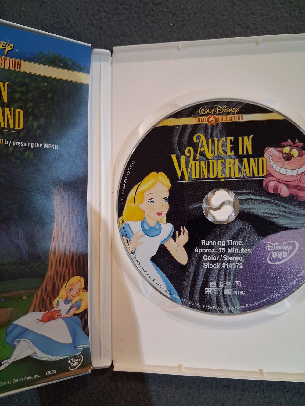 Alice In Wonderland Dvd - Picture 2 of 3
